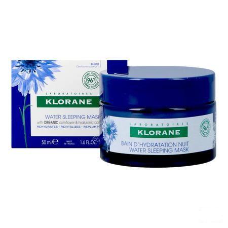 Klorane Gezicht Korenbloem Nacht Hydra Bad 50 ml