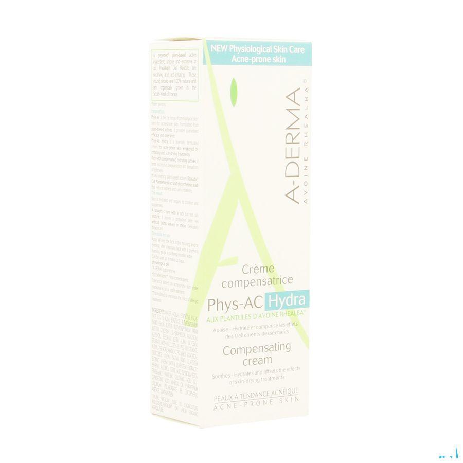 Aderma Phys-ac Hydra Creme Compenserend Tube 40 ml  -  Aderma