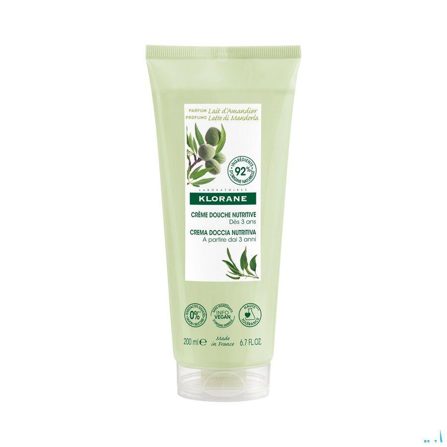 Klorane Corps Creme Douche Lait Amandier 200 ml