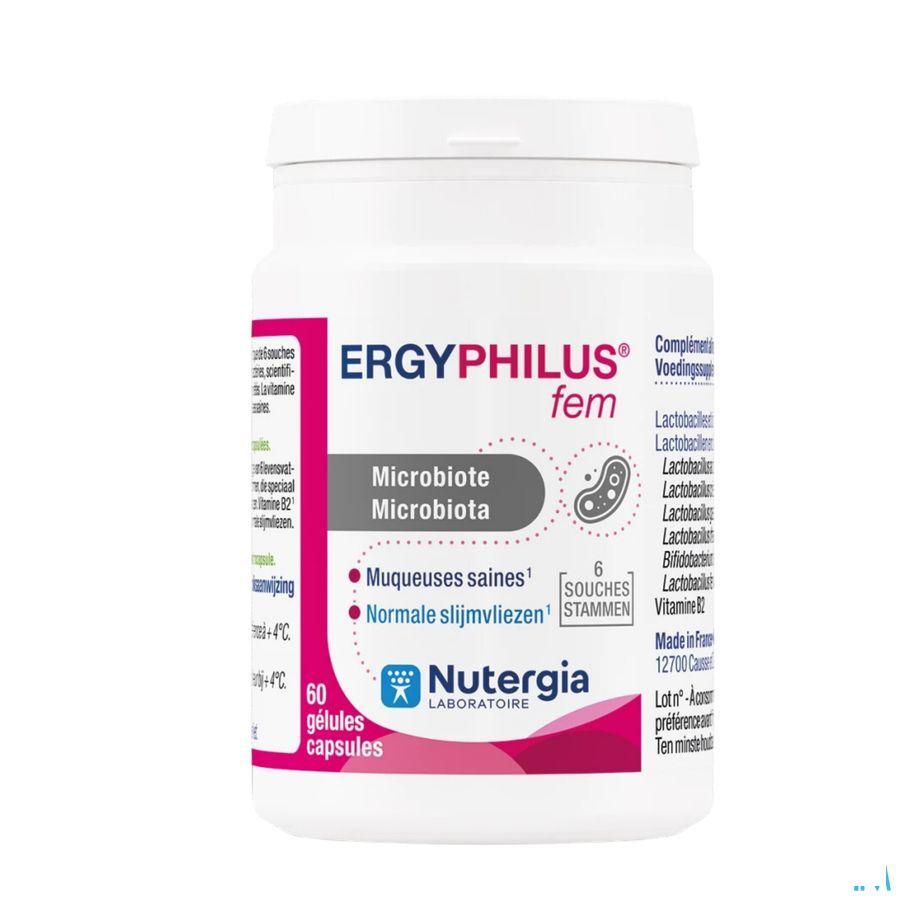 Ergyphilus Fem Caps 60  -  Laboratoire Nutergia