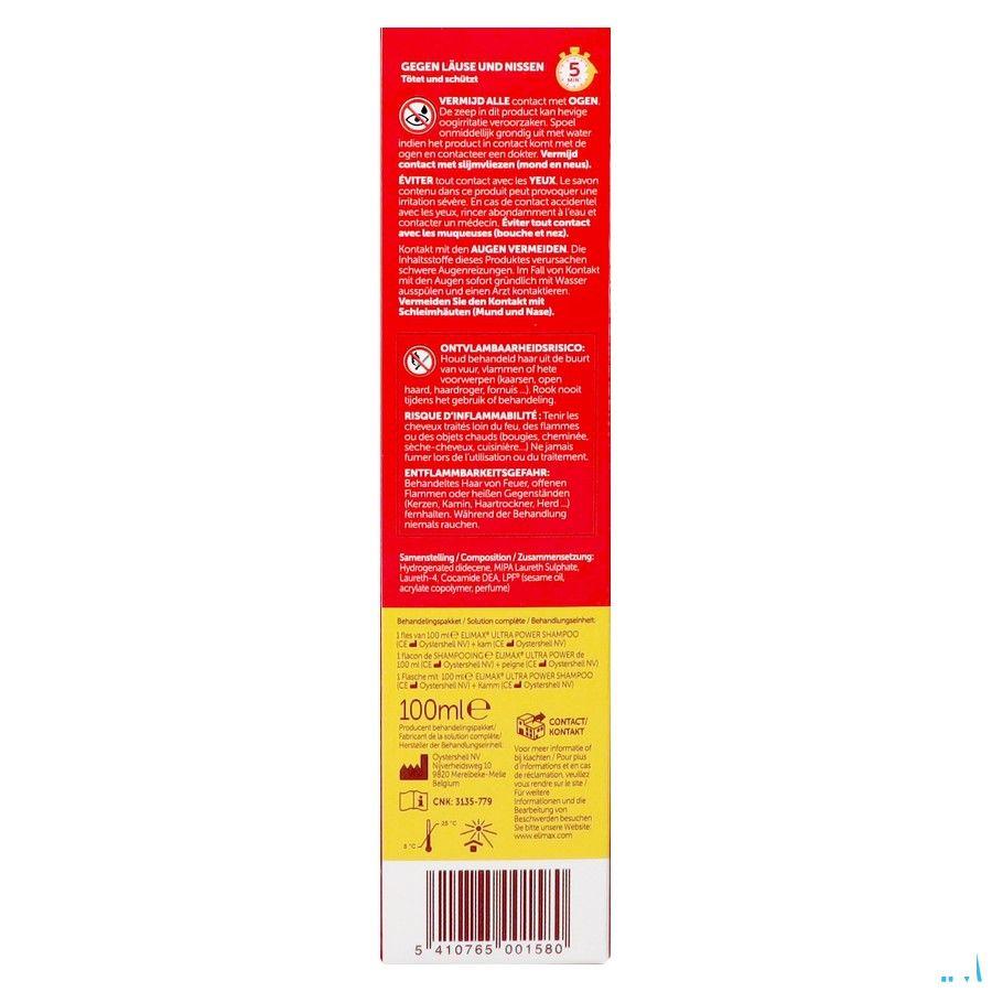 Elimax Shampoo Tegen Luizen Flacon 100 ml