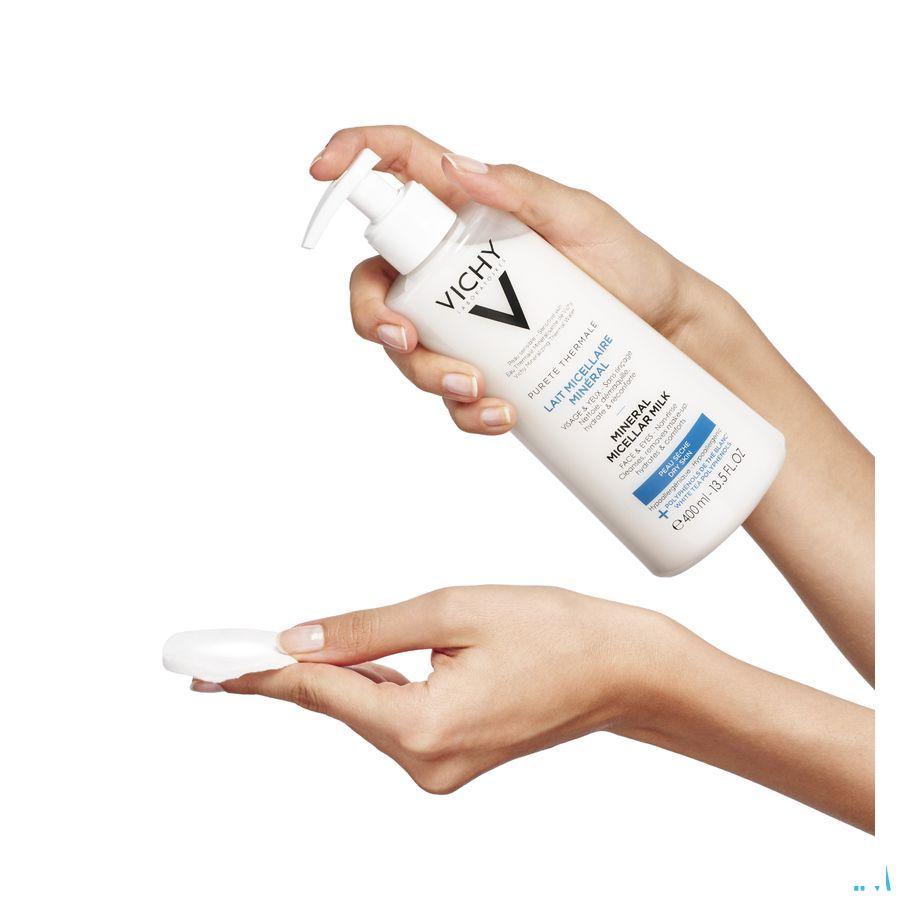 Vichy Pt Micellair Melk Droge Huid 400 ml  -  Vichy