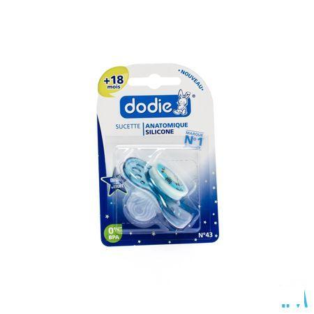 Dodie Fopspeen Nacht + 18m Sil.