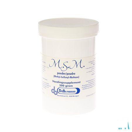 Msm Poeder Soluble - Oplosb 500 gr  -  Deba Pharma