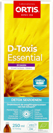 D Toxis Essential Framboos Hibiscus Bio 250 ml