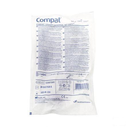 Compat Universal Set Gravity Enfit  -  Nestle