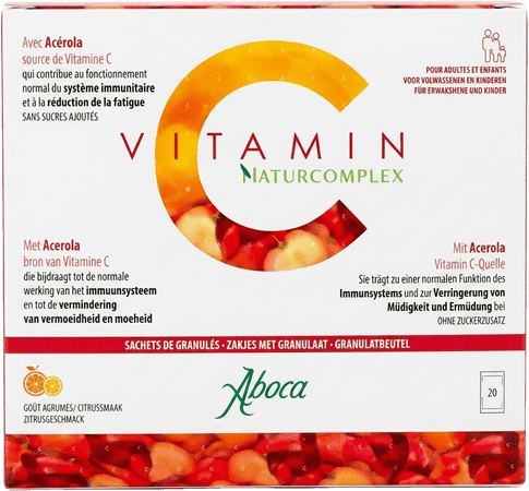 Vitamin C Naturcomplex Granul. Sach 20 X 5G  -  Aboca