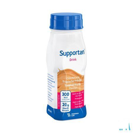 Supportan Fruits Tropicaux Flacon 4x200 ml 7019601  -  Fresenius