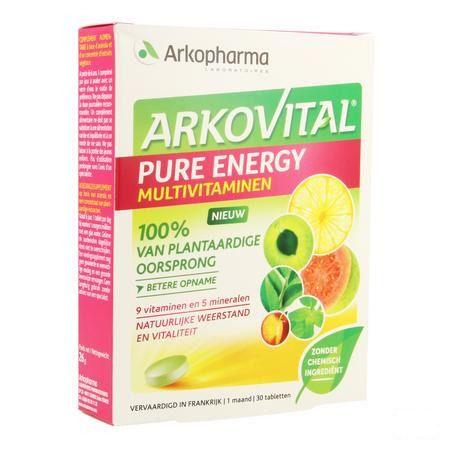 Arkovital Pure Energy Comprimes 30  -  Arkopharma