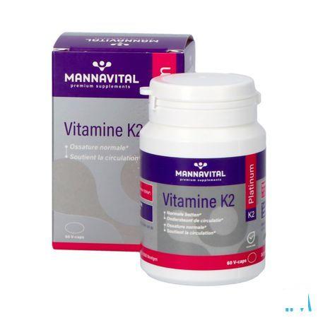 Mannavital Vitamine K2 Platinum V-Caps 60