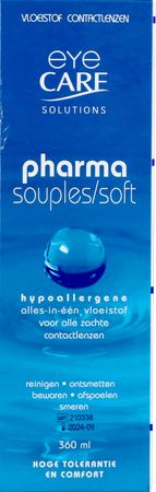 Eye Care Pharma Souples Oplossing Contactlenzen 360 ml