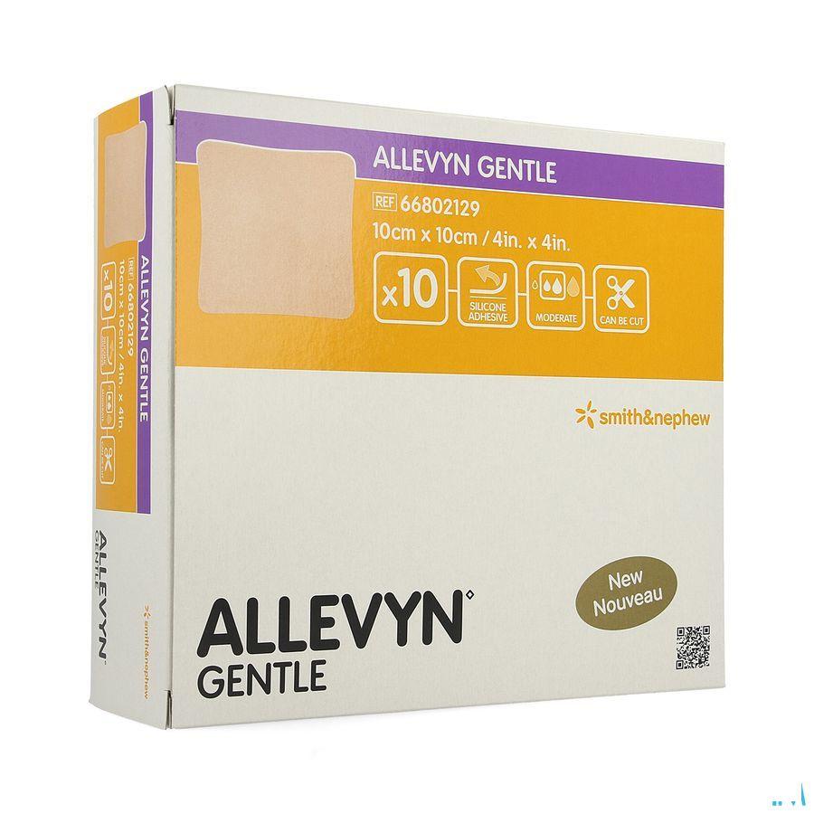 Allevyn Gentle Kp Foam 10Cm X 10Cm 10 66802129  -  Smith Nephew