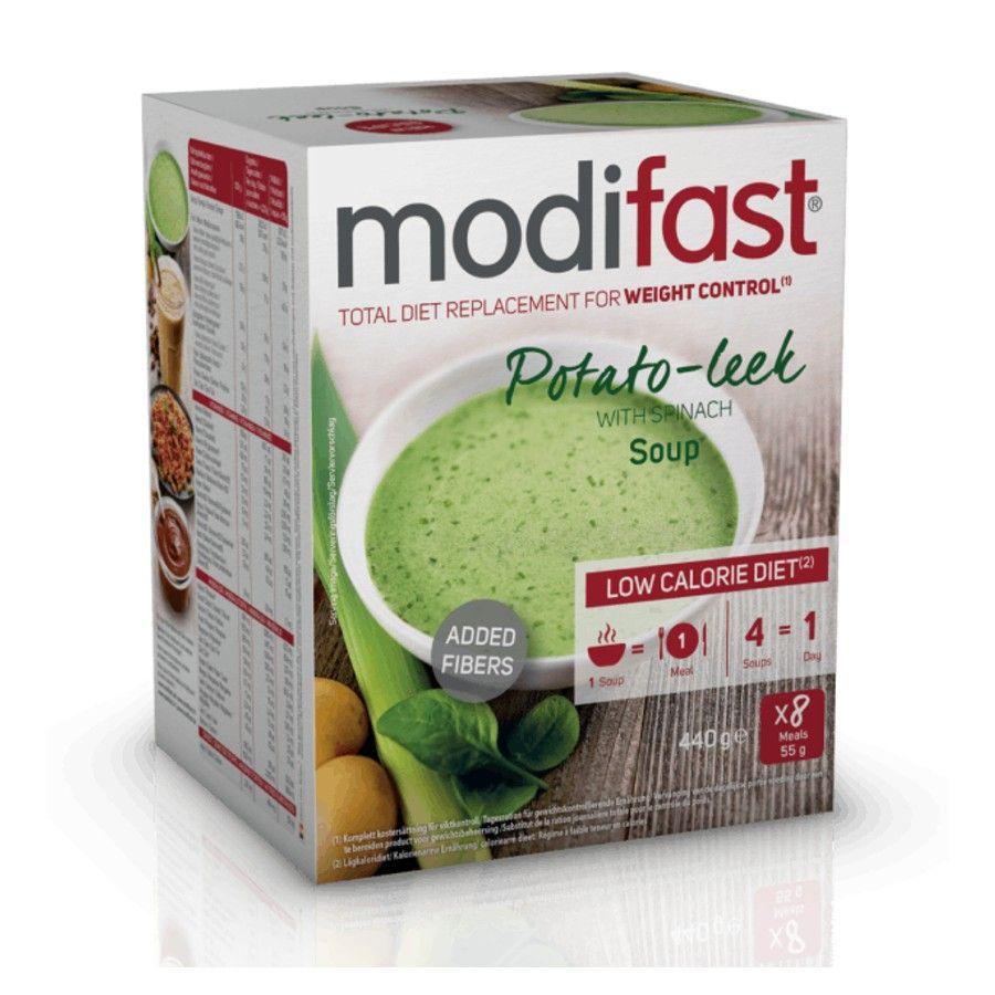 Modifast Potato Leek Soup 8x55 gr  -  Nutrition & Sante