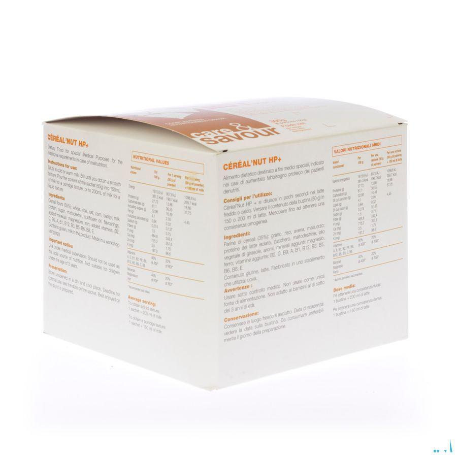 Cereal Nut Hp + Biscuit Zakje 6x50 gr  -  Nutrisens Medical