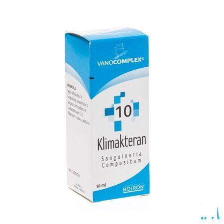Vanocomplex N10 Klimakteran Druppels 50 ml  -  Unda - Boiron