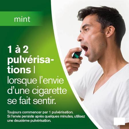 Nicorette Mint Spray Buccal 2x150 Sprays 1 mg/spray