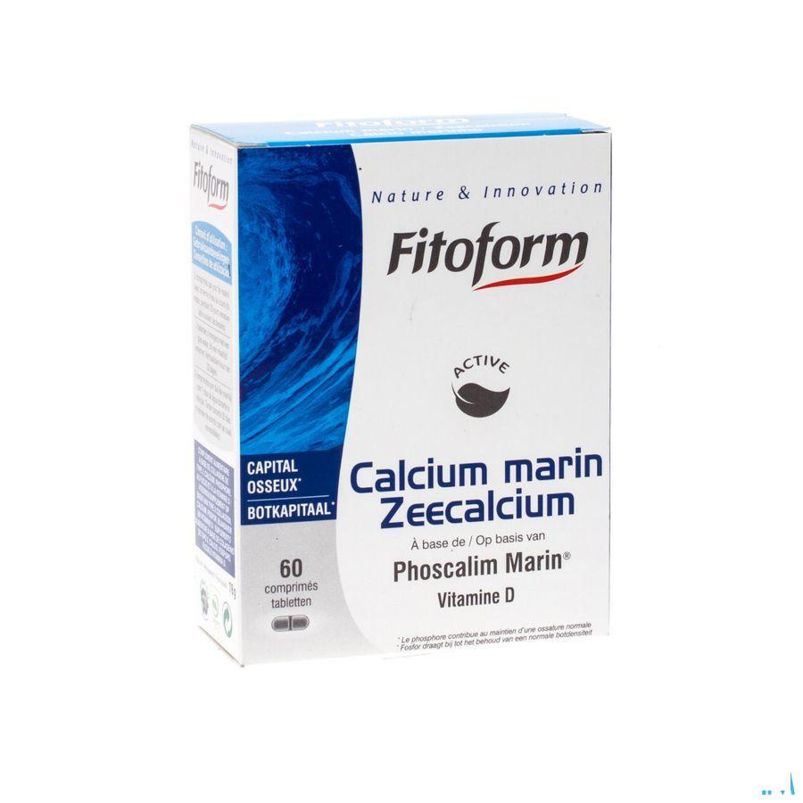 Calcium Marin Tabletten 60 Fitoform  -  Bioholistic Diffusion