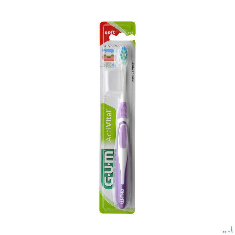 Gum Activital Ultra Compact Brosse Dents Soft 585