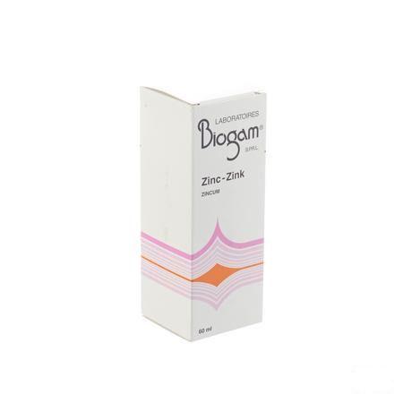 Biogam Zn Flacon 60 ml  -  Sterop