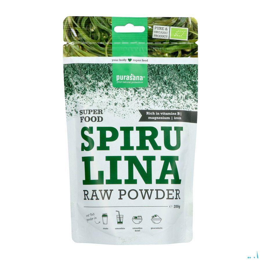 Purasana Spirulinapdr 200 gr Be-bio-02mongol./hainan