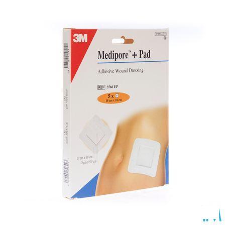 Medipore + Pad 3m 10x10,0cm 5 3566p  -  3M