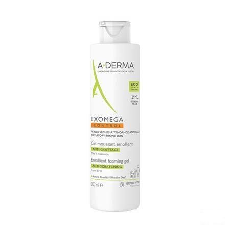 Aderma Exomega Control Emol. Schuimende Gel 200 ml  -  Aderma Benelux
