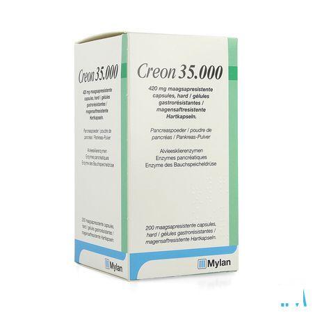 Creon 35000 420 mg Maagsapresist Harde Caps200 Hdpe
