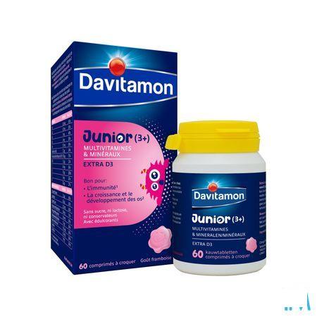 Davitamon Junior Framboos V1 Tabletten 60