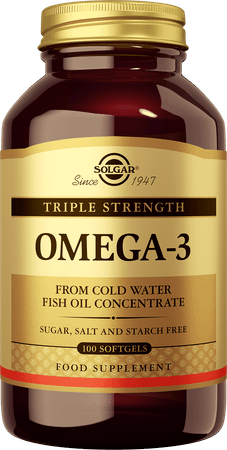 Solgar Omega 3 Triple Strength Softgel 100  -  Solgar Vitamins