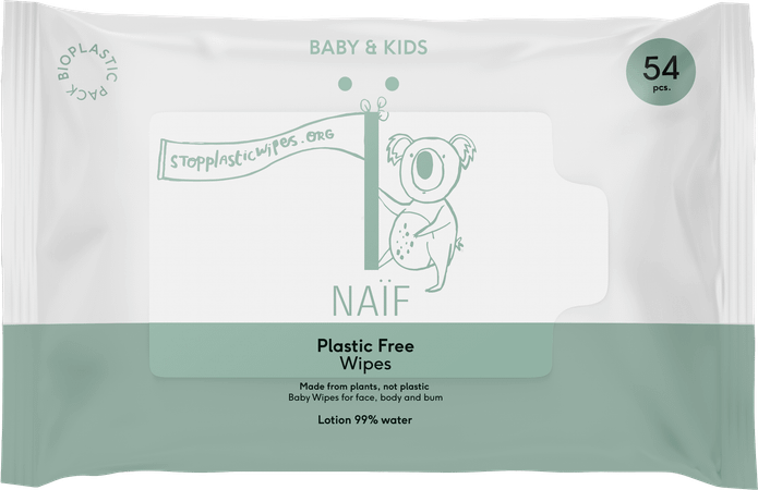 Naif Plastic Free Wipe 54