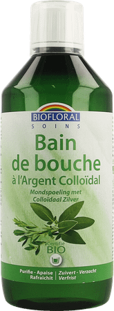 Bain Bouche Argent Colloidal 500 ml  -  Pranarom