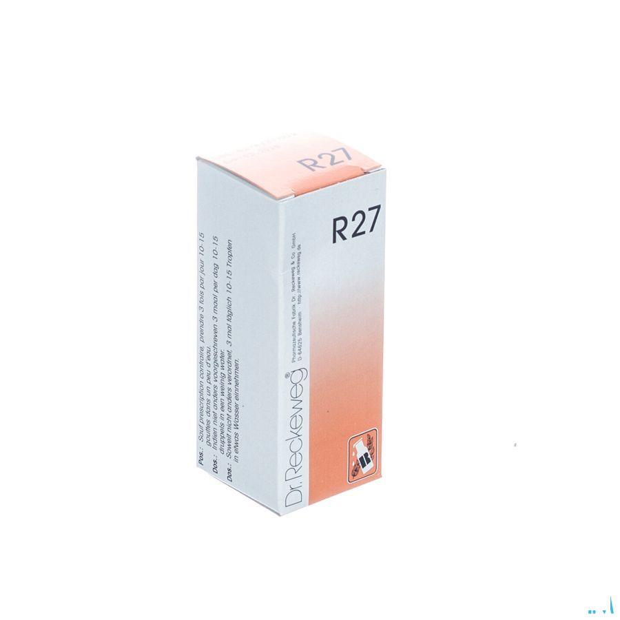 Reckeweg Dr. R27 Gouttes 50 ml  -  Nut-Hom-Phyt