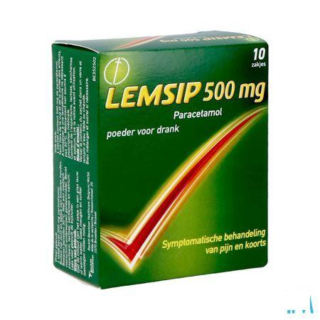 Lemsip Lemon 500 Zakjes Zakjes 10