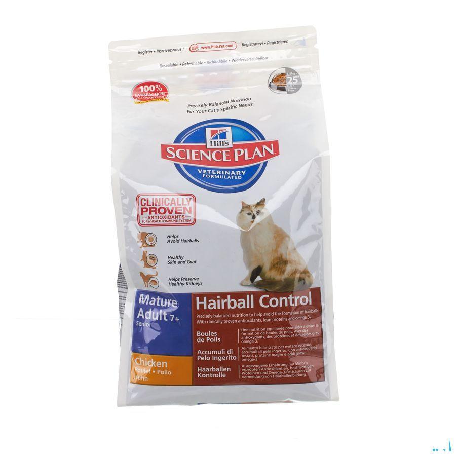 Hills Sc.plan Feline Hairball Control Senior 1,5kg 