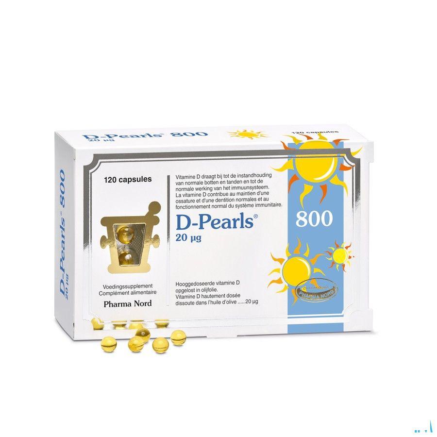 D-pearls 800 Capsule 120  -  Pharma Nord