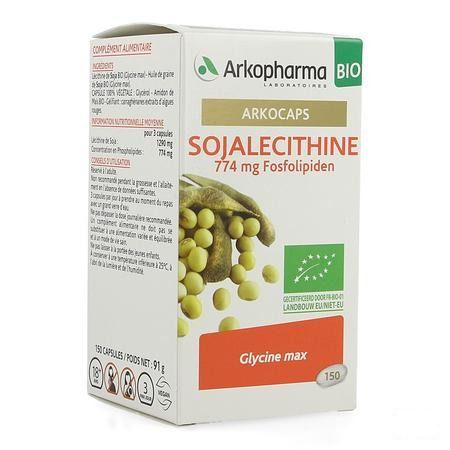 Arkocaps Sojalecithine Bio Capsule 150  -  Arkopharma