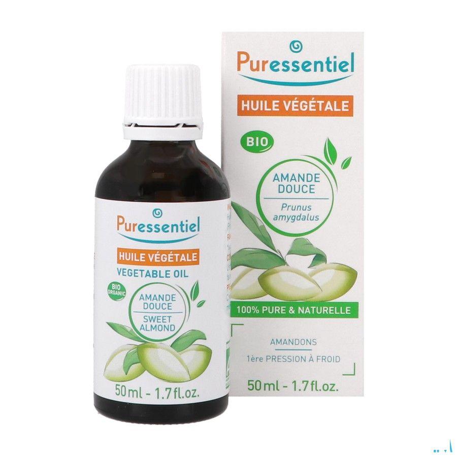 Puressentiel Huile Vegetale Bio Amande Douce 50 ml  -  Puressentiel