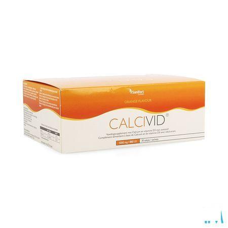 Calcivid 1000 mg/880IEOrange Zakjes 30 