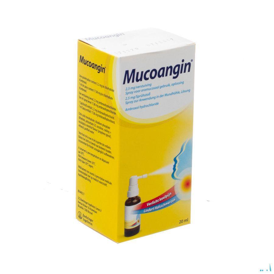 Mucoangin 2,5 mg Pulv Sol Pulv Buccale 20 ml