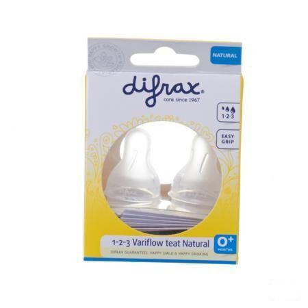 Difrax Flessenspeen Natural 1-2-3 674  -  Difrax