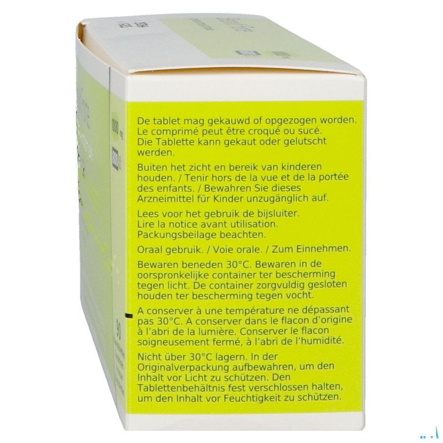 Steovit Forte Citron 1000 mg/800UI Comprimes Croq 90