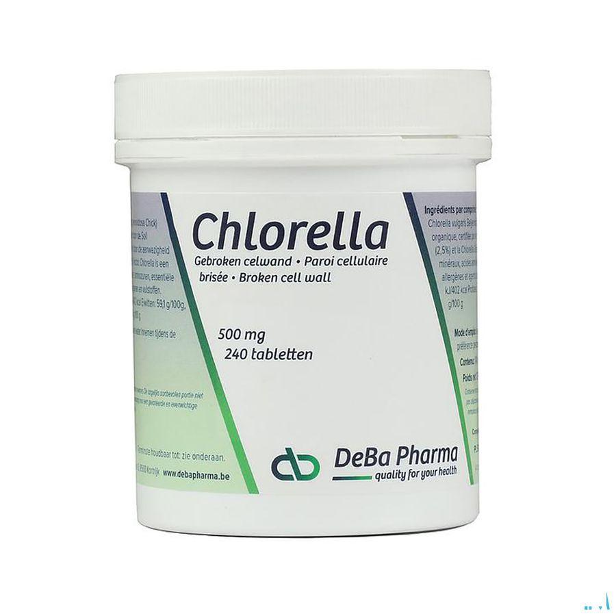 Chlorella Tabletten 240x500 mg  -  Deba Pharma
