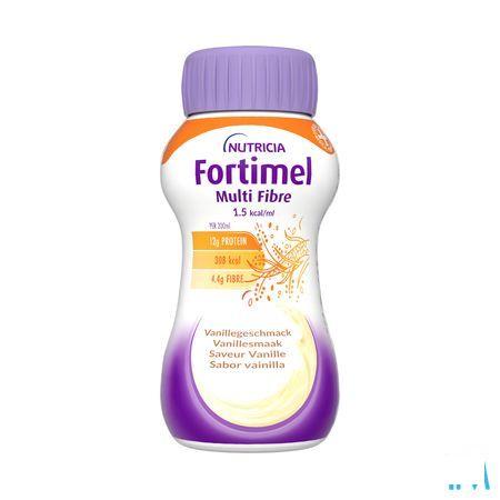 Fortimel Multifiber 1.5Kcal Vanille 4 x 200 ml