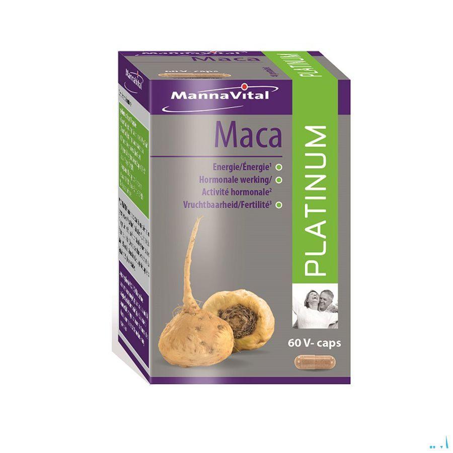 Mannavital Maca Platinum V-Capsule 60