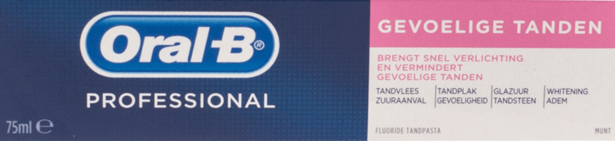 Oral B Professional Sensitive Tandpasta 75ml