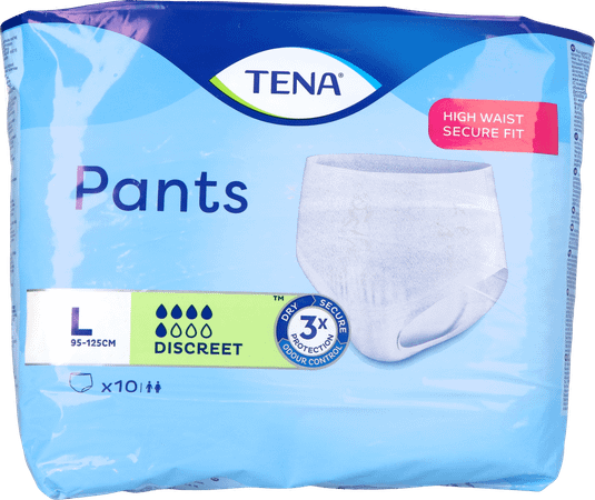 Tena Pants Discreet Large 95-125cm 10 793300