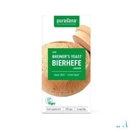 Purasana Levende Biergist Capsule 120