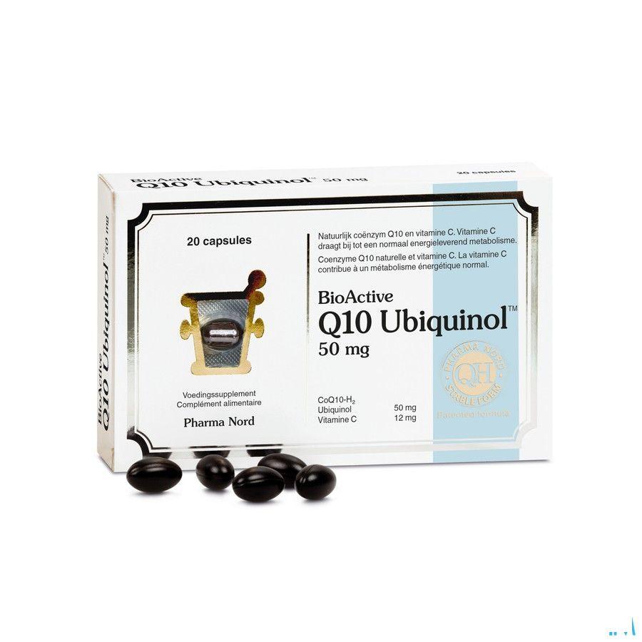 Bioactive Q10 50 mg 20 Capsule  -  Pharma Nord