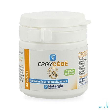 Ergycebe Multivit. Caps 30  -  Lab. Nutergia