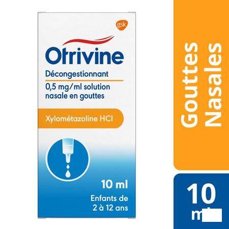 Otrivine Hydrat 0,5/1000 Gouttes 10 ml